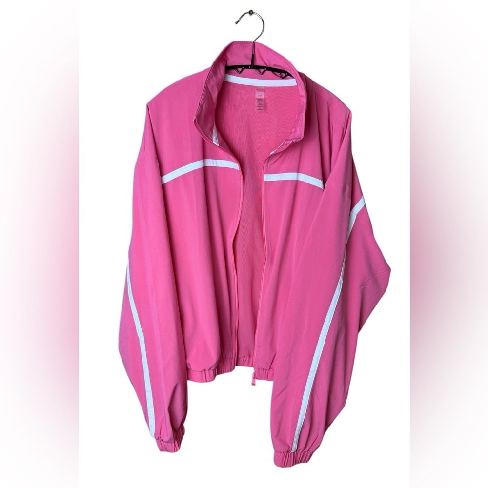 NWOT Beyond Yoga Retro Pink Jacket - Picture 3 of 7